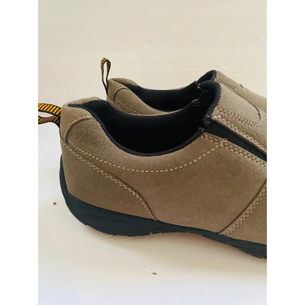 Route 66 Mens Tan Suede Slip On Loafers Casual‎ Walking Shoes Size 8.5